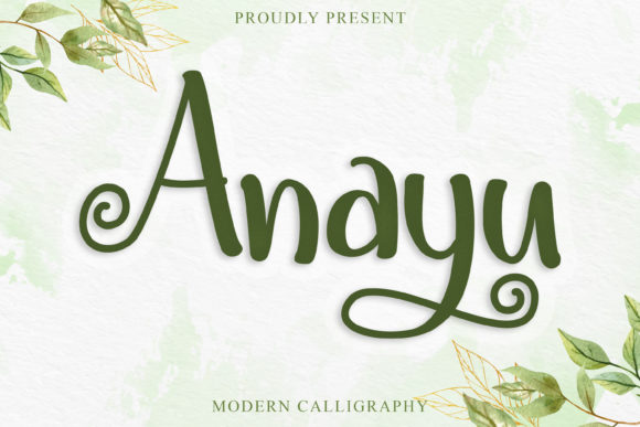 Anayu Font: Elevate Your Campaign Visuals