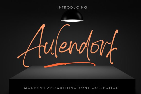 Aulendorf: The Script Font That Elevates Campaign Design