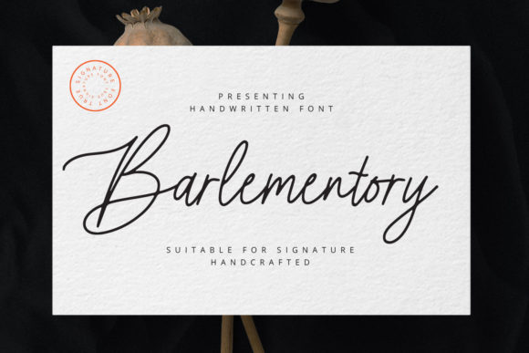 Barlementory: A Handwritten Font for Modern Web Design