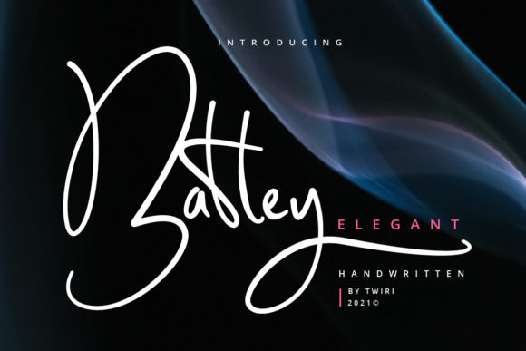 Batley: A Handwritten Font for Modern Web Design