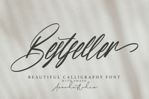 Bestseller Font: Elegant Script for Crafters