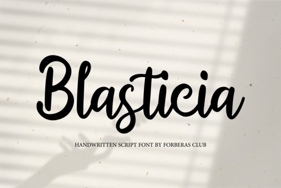 Blasticia Font Review: Elevate Your Campaign Visuals