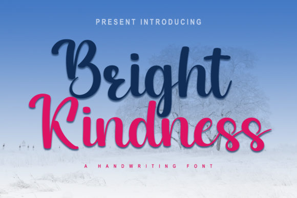 Bright Kindness Font for Scroll-Stopping Design