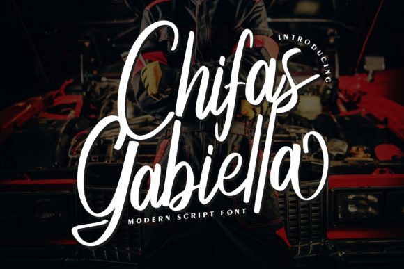 Chifas Gabiella Font for Elegant Branding