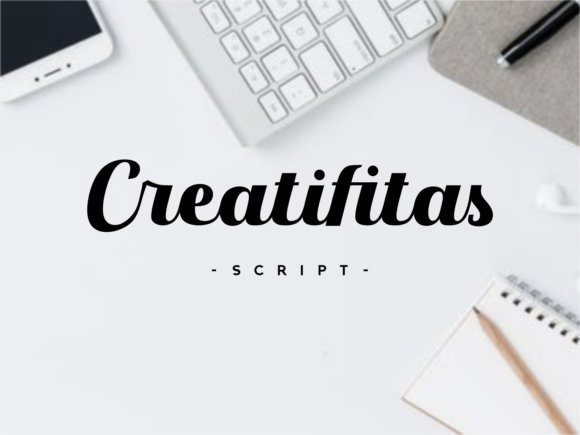 Creatifitas: A Handwritten Font for Makers