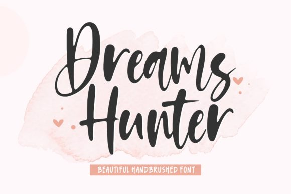 Dreams Hunter: A Handwritten Font for Modern Web Design
