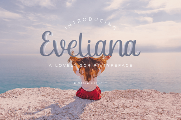 Eveliana: A Graceful Handwritten Font for Makers