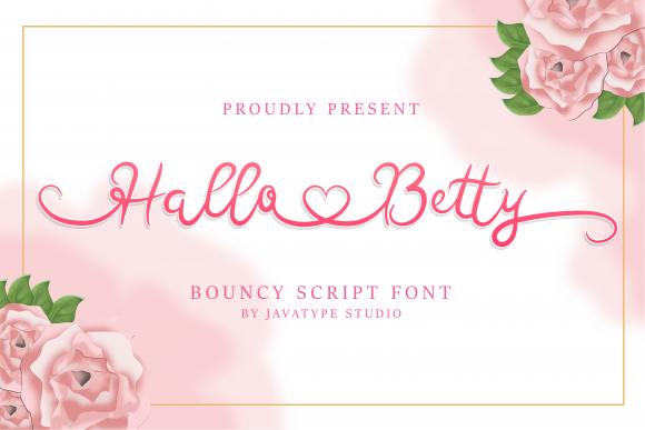 Hallo Betty: The Handwritten Font for Marketers