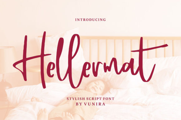 Hellermat Font Review: Elegant Script for Branding