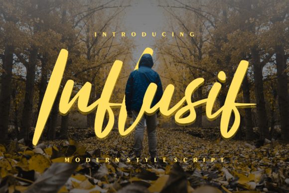 Influsif: A Handwritten Font for Authentic Branding