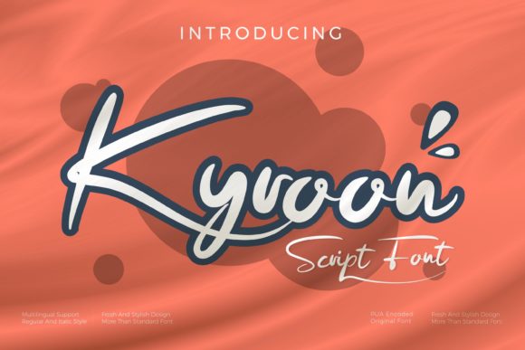 Kyroon: A Handwritten Font for Digital Elegance