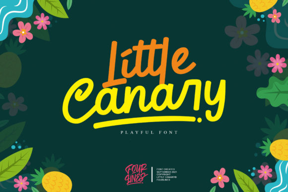 Little Canary: A Handwritten Font for Branding