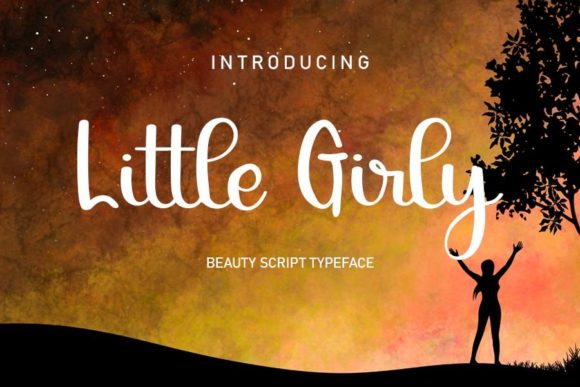 Little Girly Font for Elegant Web Design