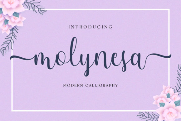 Molynesa: The Elegant Script Font for Marketers
