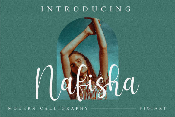 Nafisha: A Delicate Script Font for Makers
