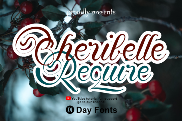Require Cheribelle Font for Modern Web Design