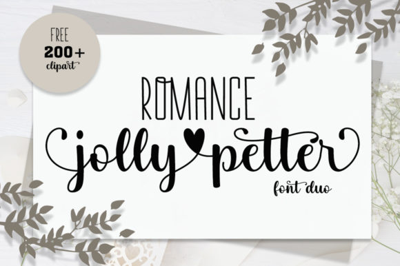 Romance Jollypetter Font Review for Web Design