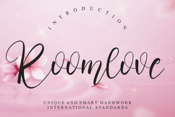 Roomlove: A Handwritten Font for Brand Identity