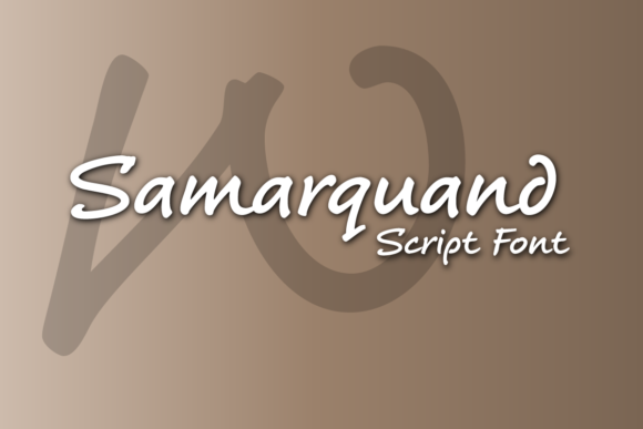 Samarquand Font: A Poetic Typeface for Makers
