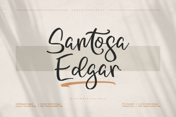 Santosa Edgar Font: Elevating Brand Identity