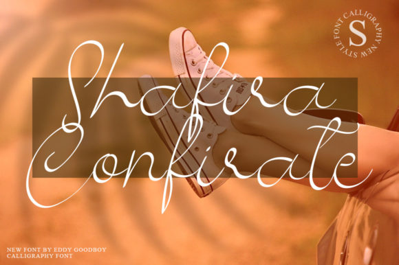 Shafira Confirate: A Sweet Script Typeface