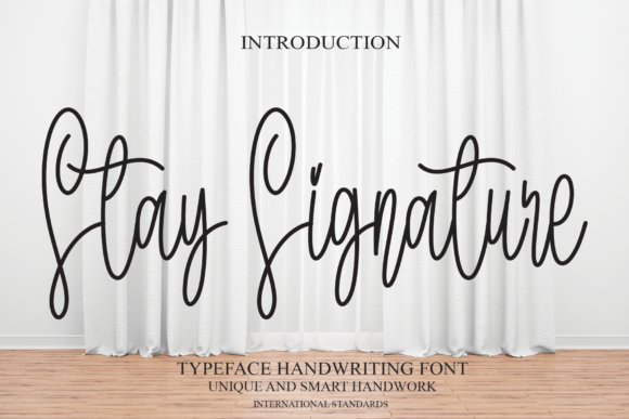 Stay Signature Font for Professional Branding