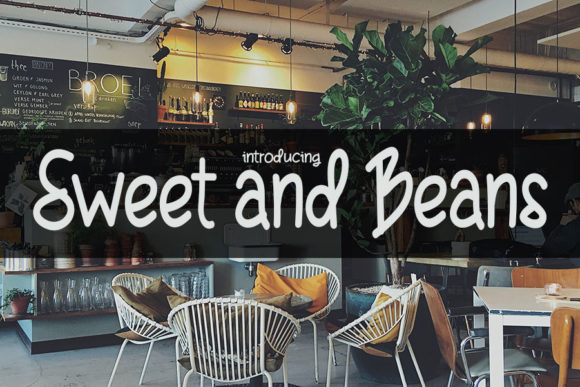Sweet and Beans: A Dainty Script Font for Web Design