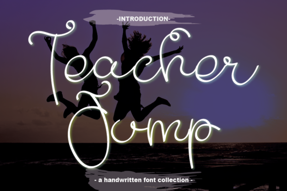 Teacher Jump Font Review for Campaign Design