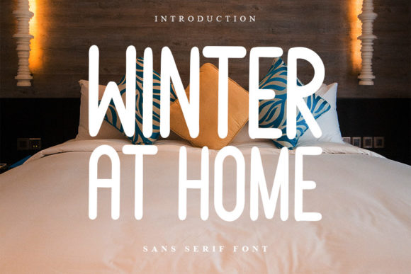 Winter at Home: A Script Font for Digital Design